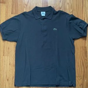 Men’s Lacoste Gray Polo. Eur Size 5